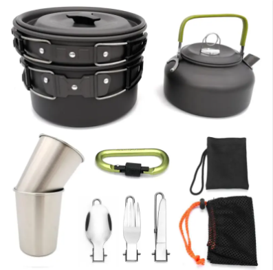 Compact Camping Cookware Set