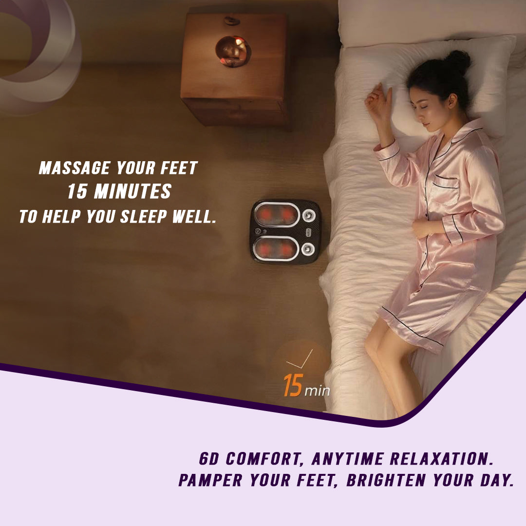 Heated Stress & Pain Relief Foot Massager