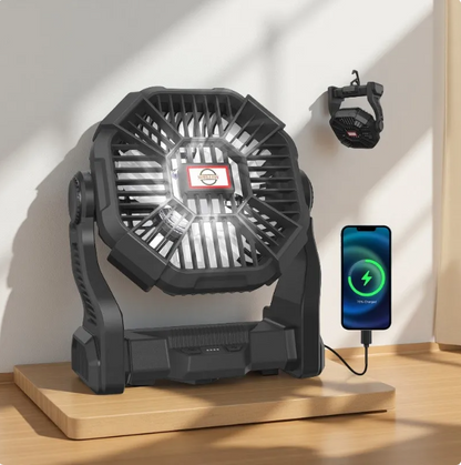 Portable Rechargeable Outdoor Camping Fan