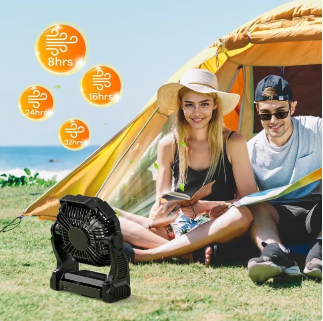Portable Rechargeable Outdoor Camping Fan