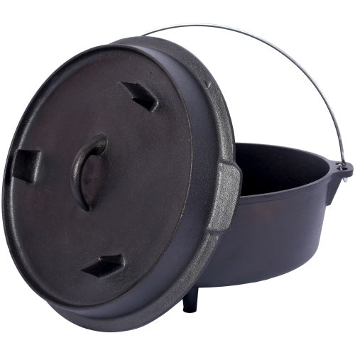 Outdoor Camping Cast Iron Dutch Oven Pot