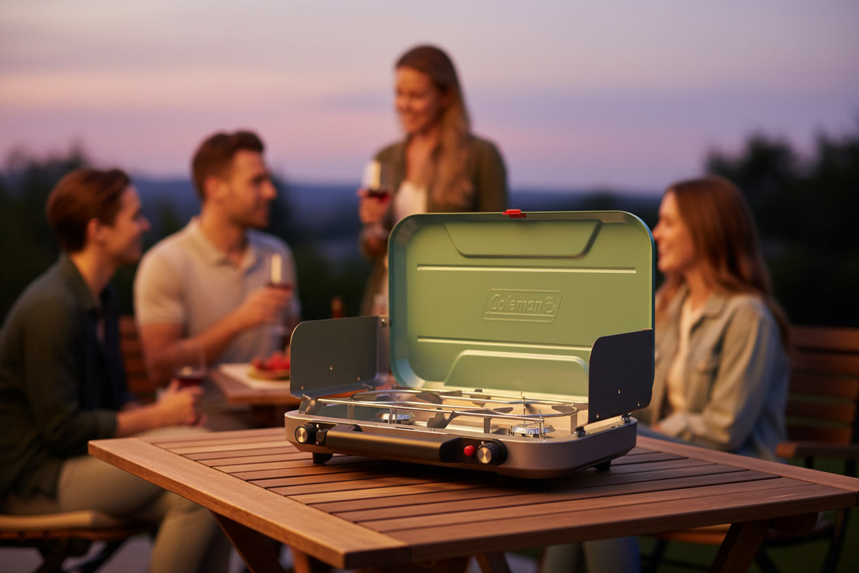 Coleman Cascade 328 Camping Stove—3 Burner Camping Stove