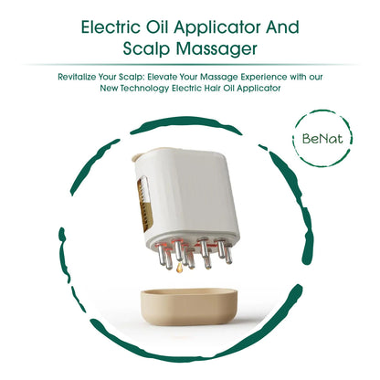 2 in 1 Electric Oil Applicator and Vibration Scalp Massager.