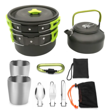 Compact Camping Cookware Set