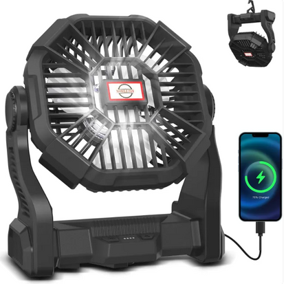 Portable Rechargeable Outdoor Camping Fan