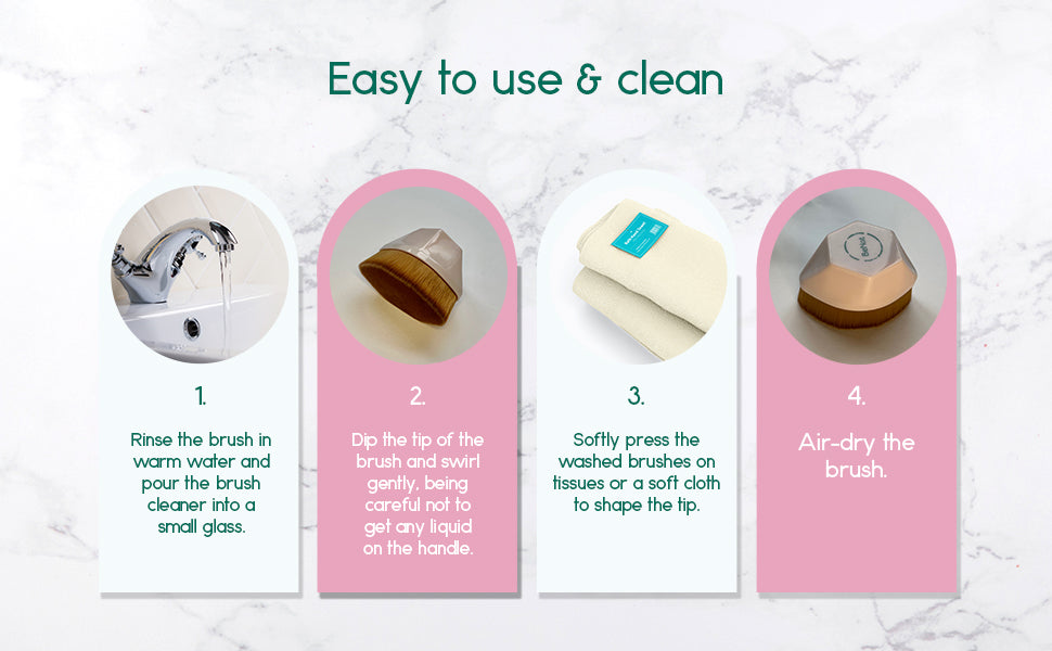 Synthetic Hair Foundation Makeup Brush